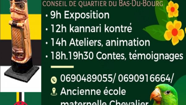 Journée culturelle avec la Dominique le Samedi 29 Novembre 2025